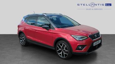 SPOTICAR Seat Arona 1.0 Tsi Fr Sport Euro 6 (s/s) 5dr Used Car - City Car Petrol Red - Crawley - 1200623689_1
