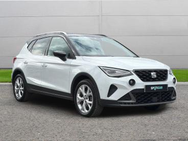 SPOTICAR Seat Arona 1.0 Tsi Fr Euro 6 (s/s) 5dr Used Car - City Car Petrol White - Selby - 1200627263_1