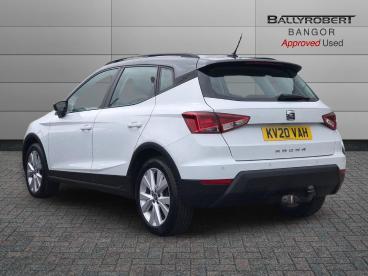 SPOTICAR Seat Arona 1.0 Tsi Se Technology Euro 6 (s/s) 5dr Used Car - City Car Petrol White - Bangor - 1200628321_2