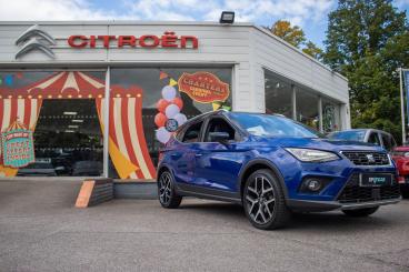 SPOTICAR Seat Arona 1.0 Tsi Fr Sport Dsg Euro 6 (s/s) 5dr Used Car - City Car Petrol Blue - Aldershot - 1200630557_1
