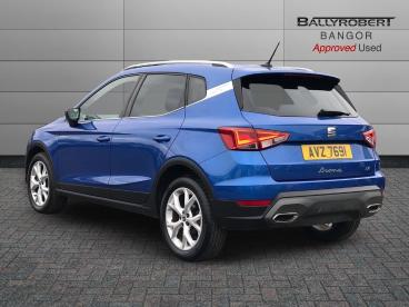 SPOTICAR Seat Arona 1.0 Tsi Fr Dsg Euro 6 (s/s) 5dr Used Car - City Car Petrol Blue - Bangor - 1200630978_2
