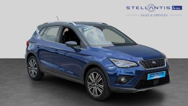 SPOTICAR Seat Arona 1.0 Tsi Xcellence Euro 6 (s/s) 5dr Used Car - City Car Petrol Blue - Liverpool - 1200633598_1
