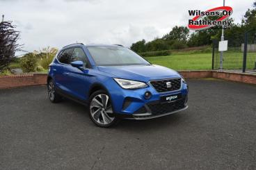 SPOTICAR Seat Arona 1.5 Tsi Fr Sport Dsg Euro 6 (s/s) 5dr Used Car - City Car Petrol Blue - Ballymena County Antrim - 1200633903_1