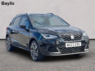 SPOTICAR Seat Arona 1.5 Tsi Fr Sport Dsg Euro 6 (s/s) 5dr Used Car - City Car Petrol Black - Ross-on-wye - 1200636950_1