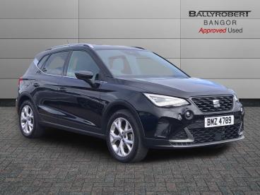 SPOTICAR Seat Arona 1.0 Tsi Fr Dsg Euro 6 (s/s) 5dr Used Car - City Car Petrol Black - Bangor - 1200639460_1