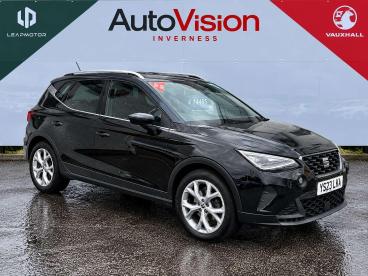 SPOTICAR Seat Arona 1.0 Tsi Fr Euro 6 (s/s) 5dr Used Car - City Car Petrol Black - Inverness - 1200641960_1