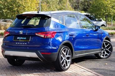 SPOTICAR Seat Arona 1.0 Tsi Xcellence Lux Dsg Euro 6 (s/s) 5dr Used Car - City Car Petrol Blue - Littlehampton - 1200641986_3