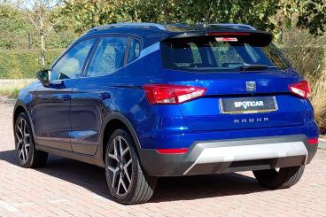 SPOTICAR Seat Arona 1.0 Tsi Xcellence Lux Dsg Euro 6 (s/s) 5dr Used Car - City Car Petrol Blue - Littlehampton - 1200641986_5