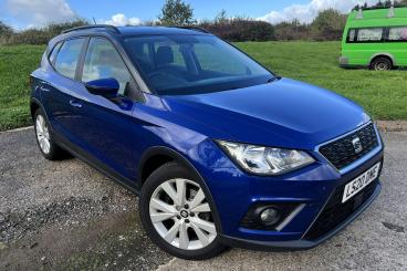 SPOTICAR Seat Arona 1.0 Tsi Se Technology Dsg Euro 6 (s/s) 5dr Used Car - City Car Petrol Blue - Bridgend - 1200645081_1
