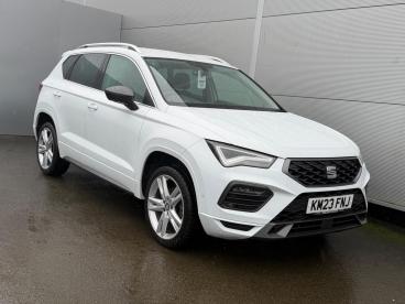SPOTICAR Seat Ateca 1.5 Tsi Evo Fr Euro 6 (s/s) 5dr Used Car - Suv Petrol White - Darlington - 1200577689_5