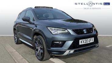 SPOTICAR Seat Ateca 1.5 Tsi Evo Fr Sport Dsg Euro 6 (s/s) 5dr Used Car - Suv Petrol Grey - Walton On Thames - 1200578551_1