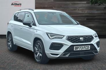 SPOTICAR Seat Ateca 1.5 Tsi Evo Fr Sport Dsg Euro 6 (s/s) 5dr Used Car - Suv Petrol White - Oswestry - 1200582012_1