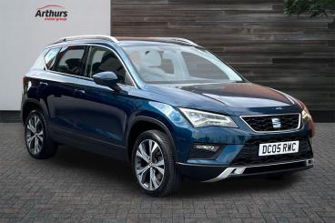 SPOTICAR Seat Ateca 2.0 Tdi Se Technology Euro 6 (s/s) 5dr Used Car - Suv Diesel Blue - Wrexham - 1200597959_1