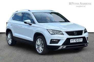 SPOTICAR Seat Ateca 1.5 Tsi Evo Xcellence Dsg Euro 6 (s/s) 5dr Used Car - Suv Petrol White - Castleford - 1200606379_1