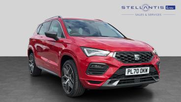SPOTICAR Seat Ateca 1.5 Tsi Evo Fr Sport Dsg Euro 6 (s/s) 5dr Used Car - Suv Petrol Red - Salford - 1200607067_1