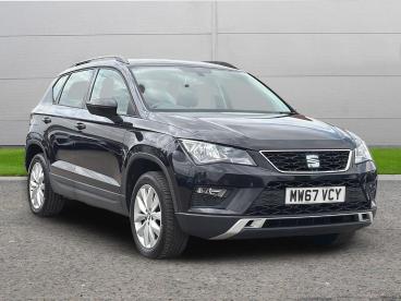 SPOTICAR Seat Ateca 1.0 Tsi Ecomotive Se Euro 6 (s/s) 5dr Used Car - Suv Petrol Black - Selby - 1200609003_1
