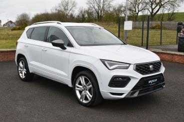 SPOTICAR Seat Ateca 1.5 Tsi Evo Fr Euro 6 (s/s) 5dr Used Car - Suv Petrol White - Ballymena County Antrim - 1200633936_1