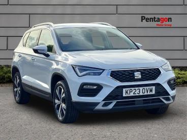 SPOTICAR Seat Ateca 1.5 Tsi Evo Se Technology Dsg Euro 6 (s/s) 5dr Used Car - Suv Petrol White - Burton-on-trent - 1200637149_1