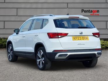 SPOTICAR Seat Ateca 1.5 Tsi Evo Se Technology Dsg Euro 6 (s/s) 5dr Used Car - Suv Petrol White - Burton-on-trent - 1200637149_2