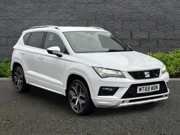 SPOTICAR Seat Ateca 1.5 Tsi Evo Fr Sport Dsg Euro 6 (s/s) 5dr Used Car - Suv Petrol White - Weymouth - 1200643108_1