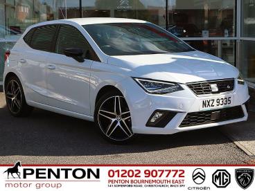 SPOTICAR Seat Ibiza 1.0 Tsi Fr Sport Dsg Euro 6 (s/s) 5dr Gpf Used Car - City Car Petrol White - Christchurch - 1200542463_1
