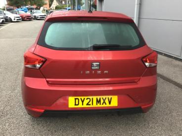 SPOTICAR Seat Ibiza 1.0 Tsi Se Technology Euro 6 (s/s) 5dr Gpf Used Car - City Car Petrol Red - Bodmin - 1200551606_4
