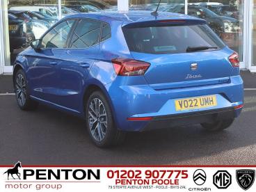 SPOTICAR Seat Ibiza 1.0 Tsi Xcellence Euro 6 (s/s) 5dr Used Car - City Car Petrol Blue - Poole - 1200562838_5
