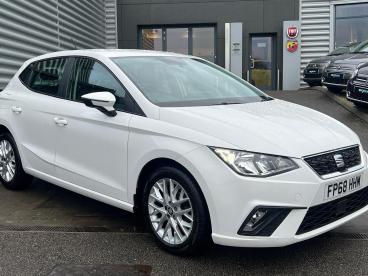SPOTICAR Seat Ibiza 1.0 Tsi Se Technology Euro 6 (s/s) 5dr Gpf Used Car - City Car Petrol White - Swindon - 1200562968_2