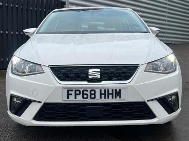 SPOTICAR Seat Ibiza 1.0 Tsi Se Technology Euro 6 (s/s) 5dr Gpf Used Car - City Car Petrol White - Swindon - 1200562968_3