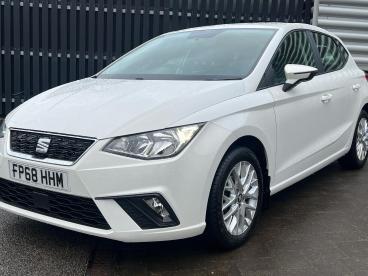 SPOTICAR Seat Ibiza 1.0 Tsi Se Technology Euro 6 (s/s) 5dr Gpf Used Car - City Car Petrol White - Swindon - 1200562968_4