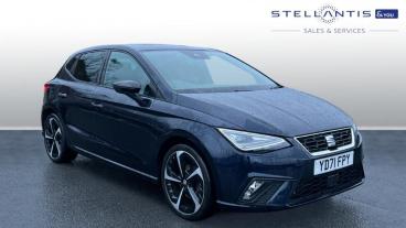 SPOTICAR Seat Ibiza 1.0 Tsi Fr Sport Euro 6 (s/s) 5dr Used Car - City Car Petrol Blue - Stockport - 1200563783_1