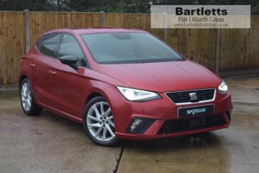 SPOTICAR Seat Ibiza 1.0 Tsi Fr Euro 6 (s/s) 5dr Used Car - City Car Petrol Red - St Leonards On Sea - 1200570621_1
