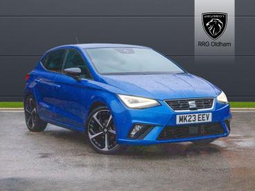 SPOTICAR Seat Ibiza 1.0 Tsi Fr Sport Euro 6 (s/s) 5dr Used Car - City Car Petrol Blue - Oldham - 1200574347_1