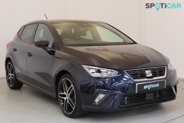 SPOTICAR Seat Ibiza 1.0 Tsi Fr Edition Euro 6 (s/s) 5dr Used Car - City Car Petrol Blue - Wellingborough - 1200577457_1