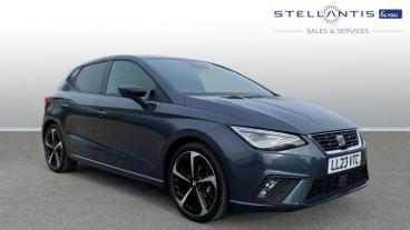 SPOTICAR Seat Ibiza 1.0 Tsi Fr Sport Euro 6 (s/s) 5dr Used Car - City Car Petrol Blue - Hatfield - 1200578829_1