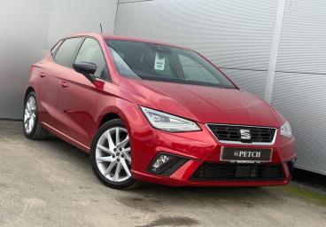 SPOTICAR Seat Ibiza 1.0 Tsi Fr Euro 6 (s/s) 5dr Used Car - City Car Petrol Red - Darlington - 1200579322_1