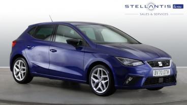 SPOTICAR Seat Ibiza 1.0 Tsi Fr Euro 6 (s/s) 5dr Gpf Used Car - City Car Petrol Blue - Birmingham - 1200584523_1