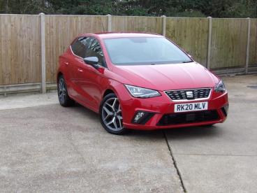 SPOTICAR Seat Ibiza 1.0 Tsi Xcellence Lux Euro 6 (s/s) 5dr Gpf Used Car - City Car Petrol Red - St Leonards On Sea - 1200586024_1