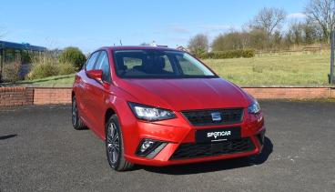 SPOTICAR Seat Ibiza 1.0 Tsi Se Technology Euro 6 (s/s) 5dr Used Car - City Car Petrol Red - Ballymena County Antrim - 1200588412_3