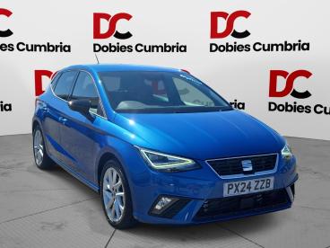 SPOTICAR Seat Ibiza 1.0 Tsi Fr Euro 6 (s/s) 5dr Used Car - City Car Petrol Blue - Workington - 1200594342_1