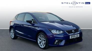 SPOTICAR Seat Ibiza 1.0 Tsi Fr Euro 6 (s/s) 5dr Used Car - City Car Petrol Blue - Crawley - 1200606653_1