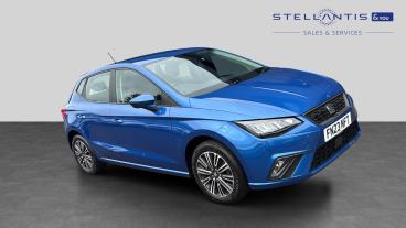 SPOTICAR Seat Ibiza 1.0 Tsi Se Technology Euro 6 (s/s) 5dr Used Car - City Car Petrol Blue - Sheffield - 1200606965_1