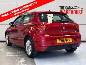 SPOTICAR Seat Ibiza 1.0 Mpi Se Technology Euro 6 (s/s) 5dr Gpf Used Car - City Car Petrol Red - Swansea - 1200608446_2