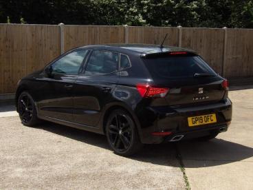 SPOTICAR Seat Ibiza 1.0 Tsi Fr Sport Euro 6 (s/s) 5dr Gpf Used Car - City Car Petrol Black - St Leonards On Sea - 1200610016_4