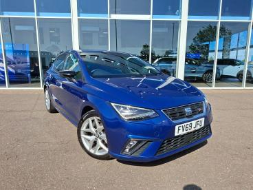 SPOTICAR Seat Ibiza 1.0 Tsi Fr Euro 6 (s/s) 5dr Gpf Used Car - City Car Petrol Blue - Boston - 1200613789_1