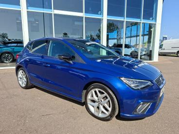 SPOTICAR Seat Ibiza 1.0 Tsi Fr Euro 6 (s/s) 5dr Gpf Used Car - City Car Petrol Blue - Boston - 1200613789_5