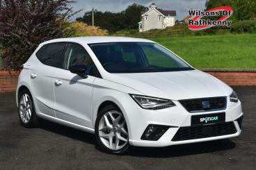 SPOTICAR Seat Ibiza 1.0 Mpi Fr Euro 6 (s/s) 5dr Gpf Used Car - City Car Petrol White - Ballymena County Antrim - 1200633863_1