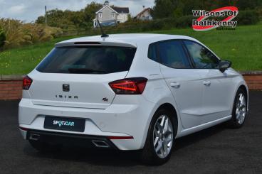 SPOTICAR Seat Ibiza 1.0 Mpi Fr Euro 6 (s/s) 5dr Gpf Used Car - City Car Petrol White - Ballymena County Antrim - 1200633863_3