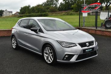 SPOTICAR Seat Ibiza 1.0 Tsi Fr Euro 6 (s/s) 5dr Gpf Used Car - City Car Petrol Silver - Ballymena County Antrim - 1200633897_1