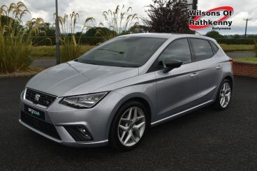 SPOTICAR Seat Ibiza 1.0 Tsi Fr Euro 6 (s/s) 5dr Gpf Used Car - City Car Petrol Silver - Ballymena County Antrim - 1200633897_3